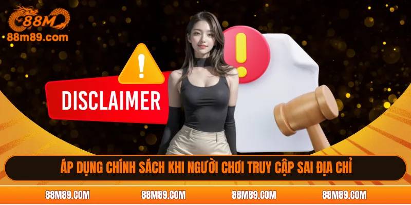 Áp dụng chính sách khi người chơi truy cập sai địa chỉ